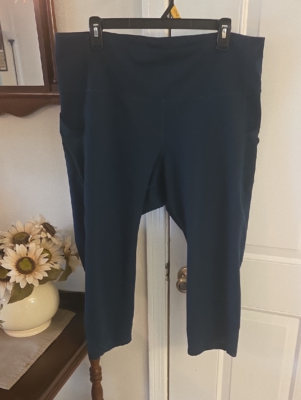Old Navy navy Elevate High-Rise Active Leggings Sz 1x